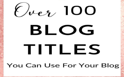 This is the title of the blog post, click on General Settings to edit