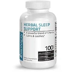 Herbal Sleep Aid with Valerian - 100 Capsules Dummy